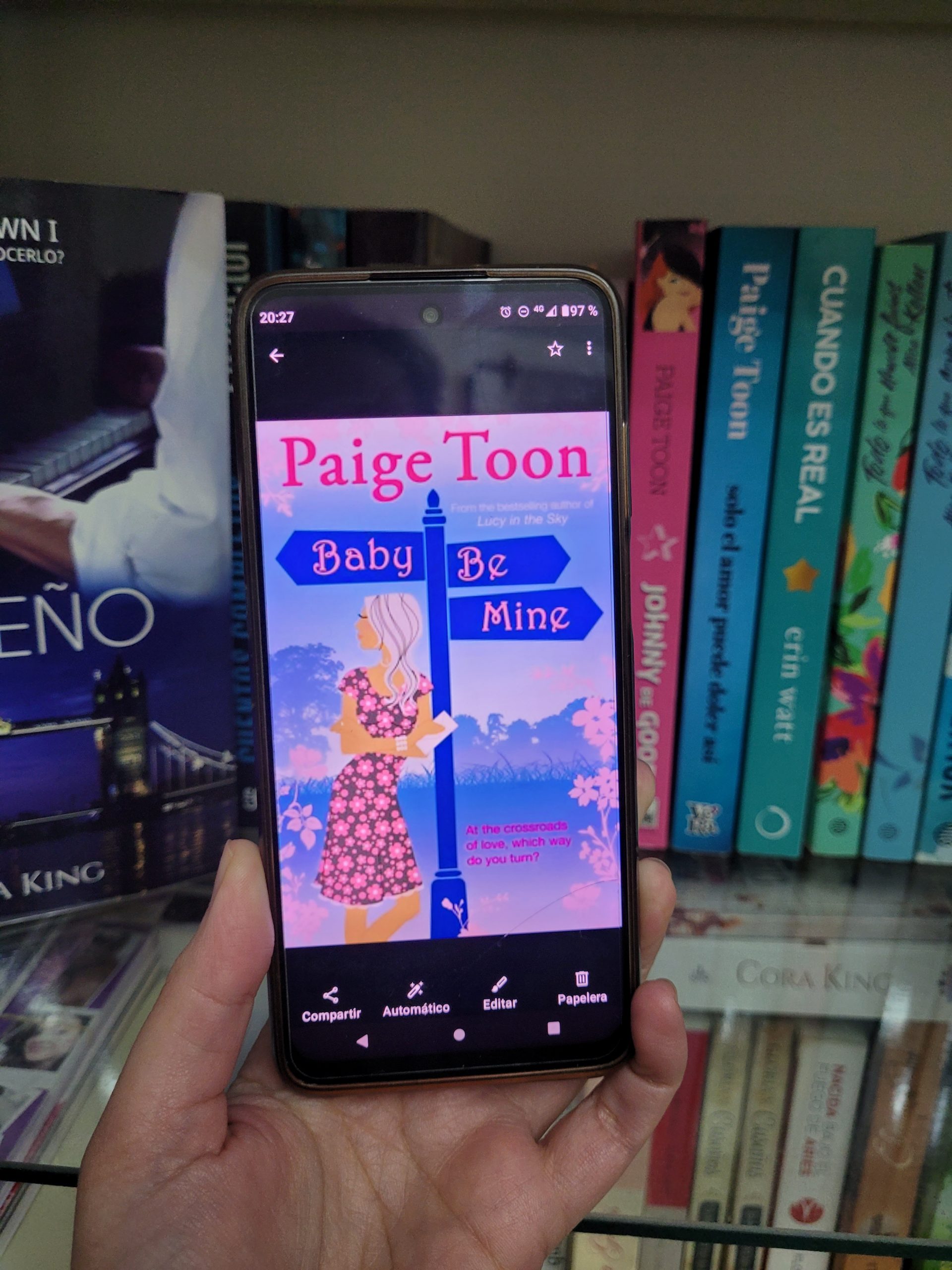 Baby be mine paige toon novelas romanticas con musicos